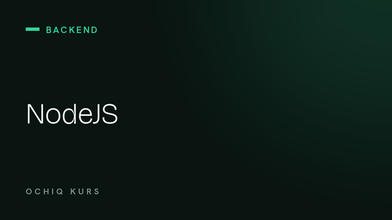 NodeJS